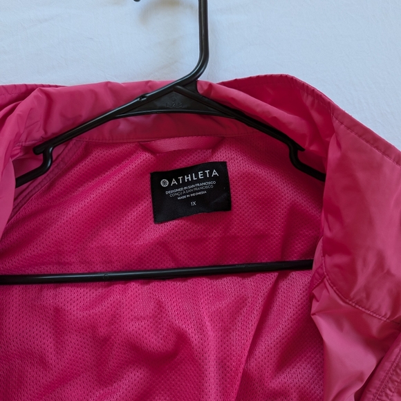 Athleta Westerly windbreaker jacket 1X - Picture 3 of 9